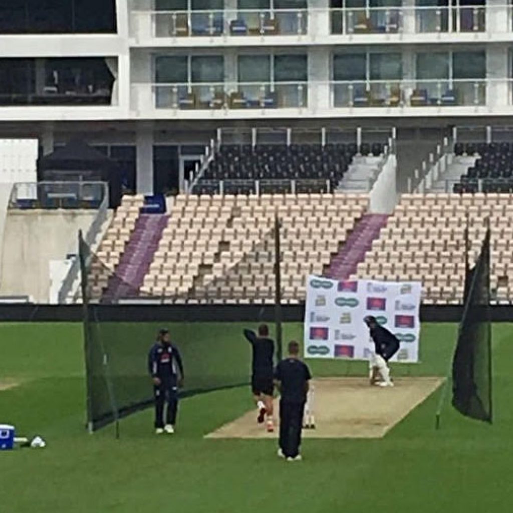 Ollie Baker was asked by his cricket coach last week if he wanted to bowl on Tuesday/Wednesday, what he was surprised to be told it was to the England team...